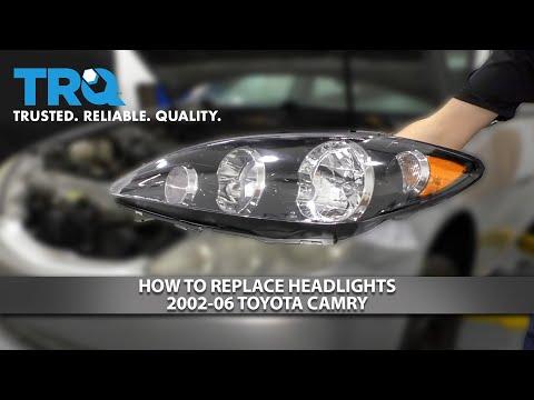 How to Replace Headlights 2002-06 Toyota Camry