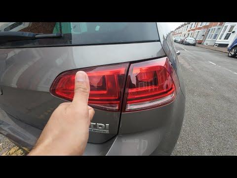Volkswagen Golf Mk7 Rear Light Bulb Change