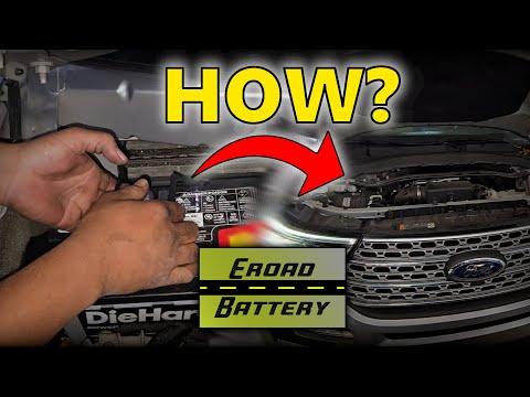 How to Replace the 12V Battery on a 2022 Ford Explorer Step-by-Step