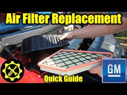 2018 - 2023 Chevy Traverse Air Filter Replacement - Quick Guide!