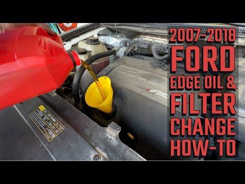 2007-2018 Ford Edge Oil & Filter Change How-To