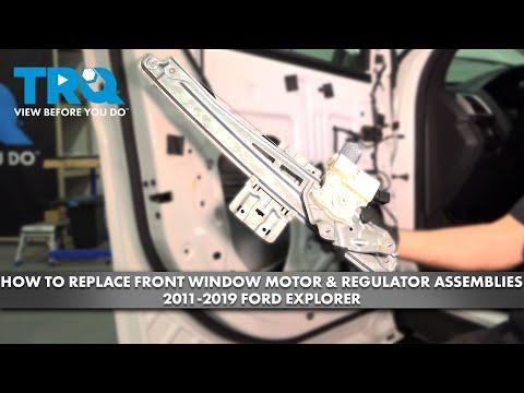 How to Replace Front Window Motor & Regulator Assemblies 2011-2019 Ford Explorer