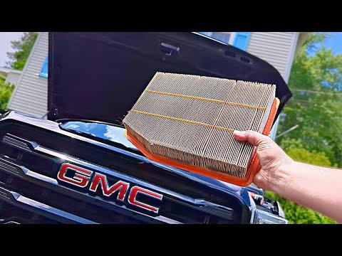 How to Replace Air Filter on a 2019-2024 GMC Sierra 1500 & Chevy Silverado 1500