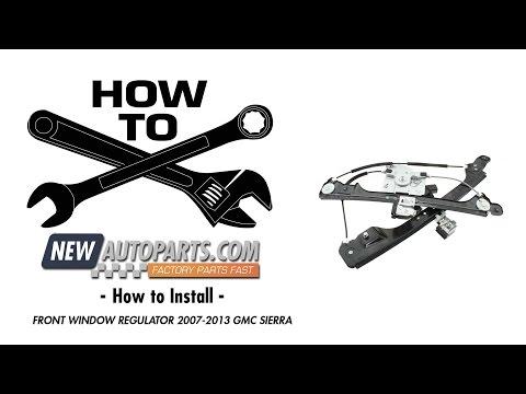 How to Install - Front Window Regulator 2007-2013 GMC Sierra