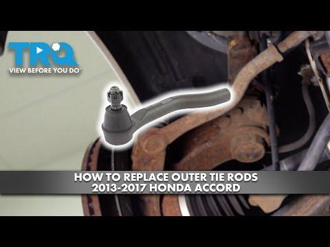 How to Replace Outer Tie Rods 2013-2017 Honda Accord
