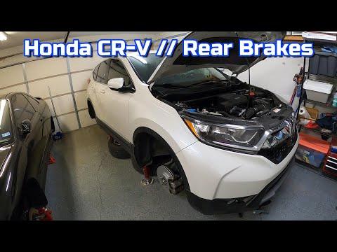 How to Replace Rear Brake Pads and Rotors on a 2017-2026 Honda CR-V (Trim: Touring)