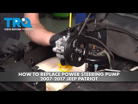 How to Replace Power Steering Pump 2007-2017 Jeep Patriot