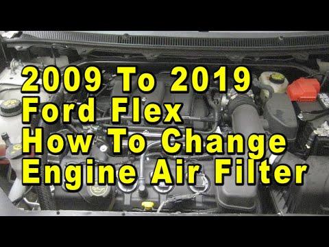 How to Replace the Engine Air Filter on a 2016 Ford Flex (Step-by-Step)