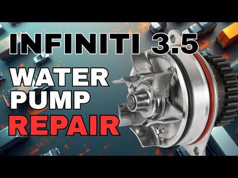 Infiniti 3.5 Water Pump Replacement