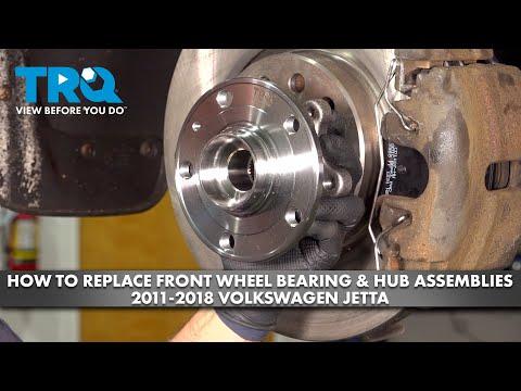 How to Replace Front Wheel Bearing & Hub Assemblies 2011-2018 Volkswagen Jetta