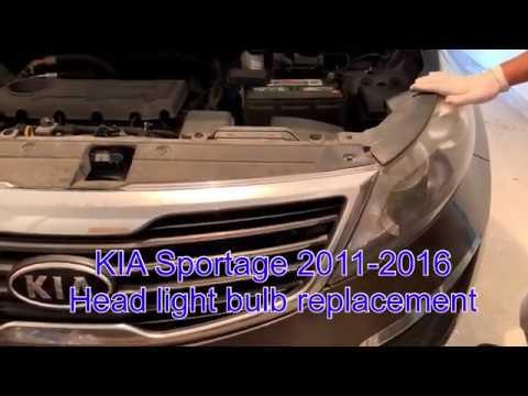 How to Replace Both Headlight Bulbs on a 2016 Kia Sportage (H7 Low Beam)