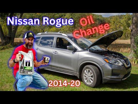 How to Change the Engine Oil and Oil Filter on a 2014 Nissan Rogue