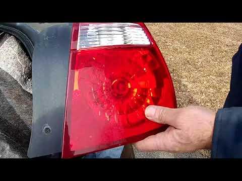 How to Replace Both Taillight Bulbs on a 2007 Chevrolet Malibu (Brake & Turn Signal)