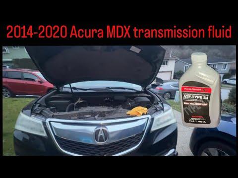 How to change transmission fluid on 2014 2015 2016 2017 2018 2019 2020 2021 2022 Acura MDX