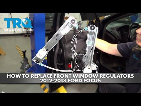 How to Replace Front Power Window Motor & Regulator Assemblies 2012-2018 Ford Focus
