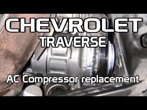 How to Replace the A/C Compressor on a 2018-2022 Chevrolet Traverse (Engine: V6 3.6L)