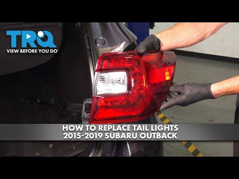 How to Replace Rear Turn Signal Bulbs on a 2008-2022 Subaru Legacy (7440-7440A)