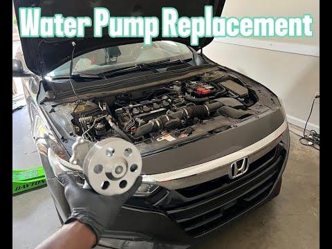 How to Replace the Water Pump on a 2018-2025 Honda Accord 1.5L Turbo (Trim: EX | Engine: Inline 4 1.5L)