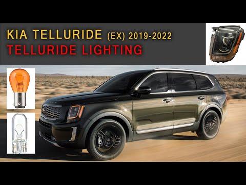 Kia Telluride (2019-2022) Headlights | Turn signal light | Backup License plate light