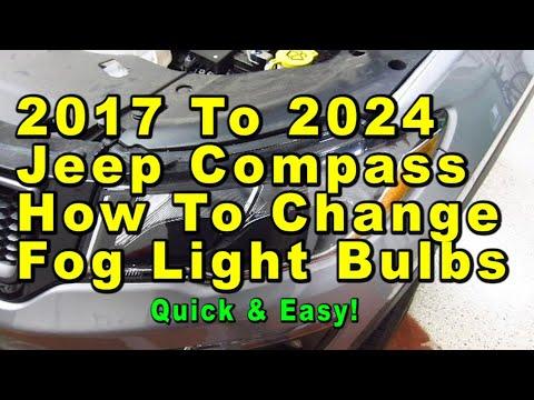 How to Replace Front Turn Signal Bulb on a 2018 Jeep Compass (7440A/LED Guide)