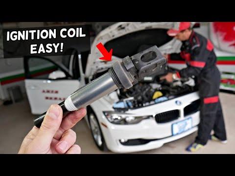 BMW IGNITION COIL REPLACEMENT REMOVAL BMW F30 F31 F34 320i 328i