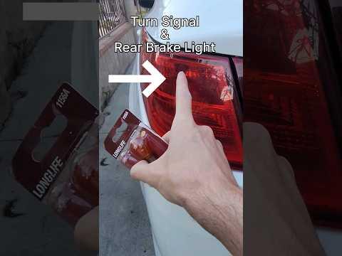 How to Replace Rear Turn Signal Bulbs on a 2016 Kia Optima (Trunk Access)