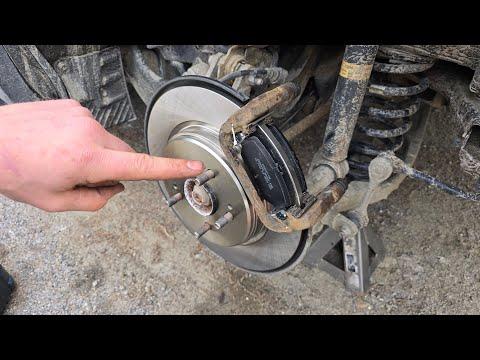 2017 - 2022 Honda CRV rear brake pads & rotors replacement