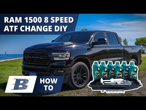 Ram 1500 Transmission Fluid Change How To | 2013-2026 ZF 8-Speed 8HP