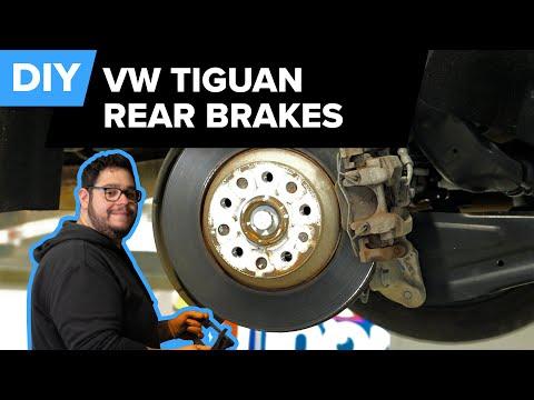 Volkswagen Tiguan Rear Brake Pad & Rotor Replacement DIY (2018-2021 VW Tiguan, Arteon, Atlas)