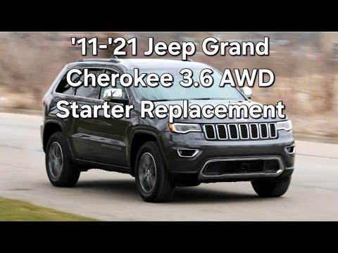 2011-2021 Jeep Grand Cherokee 3.6 AWD starter replacement
