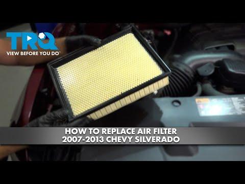 How to Replace Air Filter 2007-2013 Chevy Silverado
