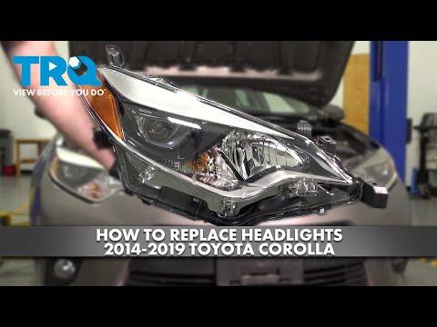 How to Replace Both Low Beam Headlight Bulbs (H11) on a 2015 Toyota Corolla