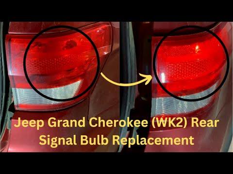 How to Replace Rear Turn Signal Bulbs on a 2014-2021 Jeep Grand Cherokee