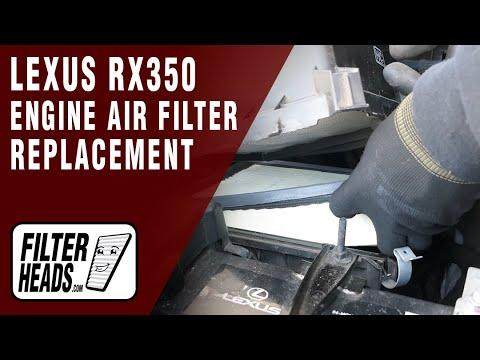How to Replace the Engine Air Filter on a 2018 Lexus RX350 (DIY Guide)