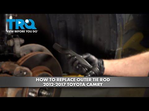 How to Replace Outer Tie Rod 2012-2017 Toyota Camry