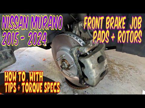How to Replace Front Brake Pads & Rotors | 2015-2024 Nissan Murano