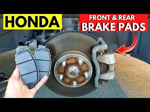 2016+ Honda. How To Replace Front & Rear Brake Pads. CR-V. Civic. Accord. Pilot. HR-V. Fit.