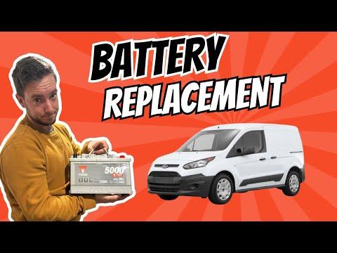2016 Ford Transit Connect battery replacement in under 9 minutes!