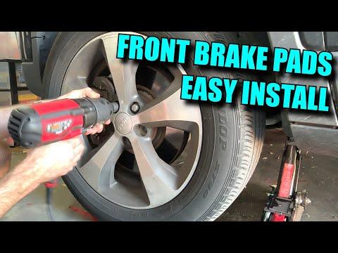How to Replace Front Brake Pads Jeep Cherokee (2014-2023) EASY METHOD