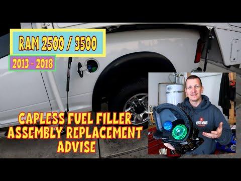 🚗 Replace Capless Fuel Filler on RAM 2500/3500 (2013 - 2018) Without Removing the Bed! ⚙️