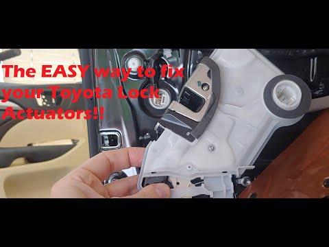 EASY Toyota Lock Actuator Replacement or Repair 2014, 2015, 2016, 2017, 2018, 2019 Highlander