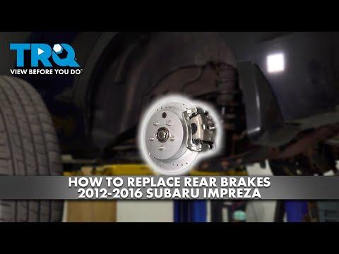 How to Replace Rear Brake Pads & Rotors on a 2016 Subaru Impreza (DIY Guide)