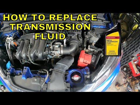 2018 Honda Fit How To Replace Transmission Fluid