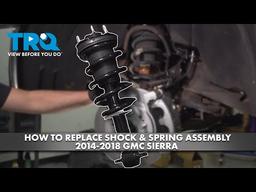 How to Replace Shock & Spring Assembly 2014-2018 GMC Sierra