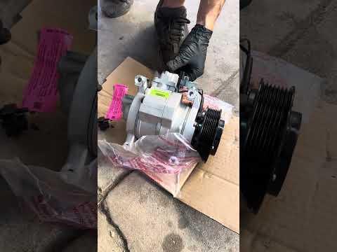 2016 accord AC compressor replacement.