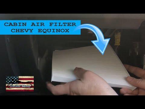 How to Replace the Cabin Air Filter on a 2017 Chevy Equinox SUV | Techn' Moto