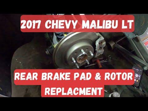 2016-2021 Chevy Malibu Rear Brake Pad & Rotor Replacement