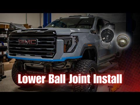 How To Install Your Lower Ball Joints | GM Trucks