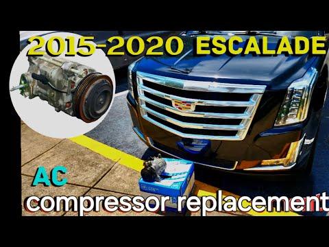 How To Replace AC Compressor/ Cadillac Escalade 2015-2020