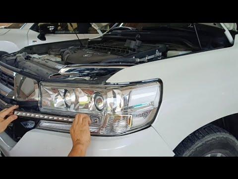 TOYOTA LANDCRUISER DRL LED SEQUENTIAL SIGNAL TURNING LIGHT INSTALLATION